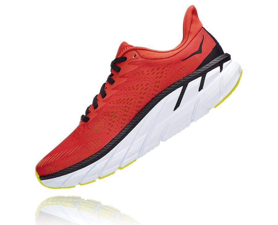 Hoka One One Løbesko Herre - Clifton 7 - Rød - 790286EHN